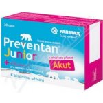 Preventan Akut Junior s příchutí jahod 30 tablet – Hledejceny.cz