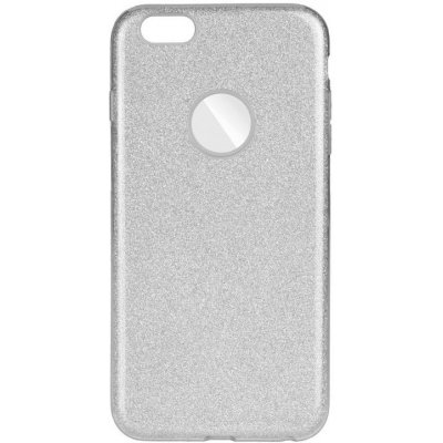 Pouzdro Shining case Apple iPhone 6 / 6S stříbrné