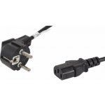 LANBERG napájecí Kabel CEE 7/7 - IEC 320 C13 1.8 M černý – Sleviste.cz