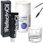 Refectocil Brow & Lash Colour Sada pro barvení řas a obočí Black 7 ml – Zboží Mobilmania