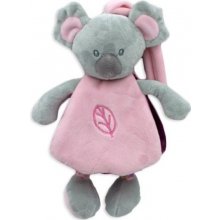 Tulilo závěsná plyšová hračka Koala 21 cm růžová