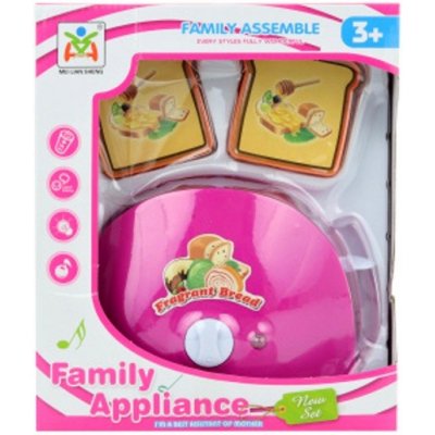 Lamps toustovač 13 x 10 cm na baterie růžový – Zboží Mobilmania