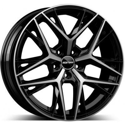 GMP Lunica 8,5x20 5x110 ET37 black diamond – Hledejceny.cz