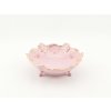mísa a miska Leander miska vykrajovaná růžový porcelán kytičky 17 cm