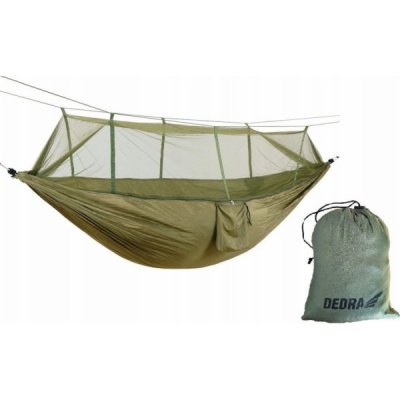 Hamaka 330x140cm s moskytiérou DEDRA N1039 – Zboží Dáma