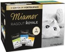 Miamor Cat Ragout Multi kuře & tuňák & králík 3 x 4 x 100 g