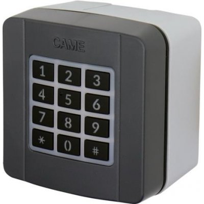 CAME SELT1NDG - kódová klávesnice pro povrchovou montáž, drátová, pro ovládání pohonu brány a vrat – Sleviste.cz