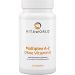 Vitaworld Multiplex A-Z Without Vitamin K 120 kapslí – Hledejceny.cz