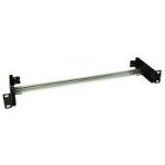 DIN lišta Solarix RAIL-1U-DIN DIN lišta, s držákem, do 19" rozvaděče, 1U, RAL 9005, černá 80138323 – Hledejceny.cz