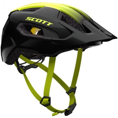 SCOTT Supra Plus MIPS Black/Radium Yellow 2026 – Sleviste.cz