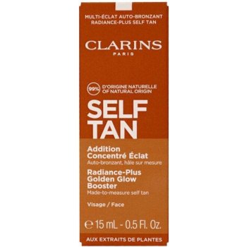 Clarins Self Tan Face Booster samoopalovací krém na obličej 15 ml