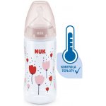 Nuk First Choice Temperature Control růžová 300 ml – Zboží Dáma