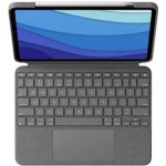 Logitech Combo Touch pouzdro s CZ klávesnicí iPad 12.9 5. 6. generace 920-010214 šedé – Hledejceny.cz