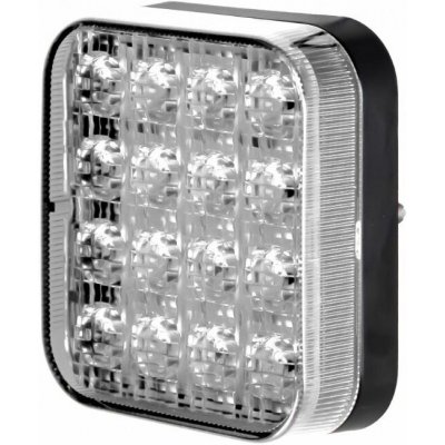 KMR LED couvací světlo 12V bílé, 16 LED, ECE R10 R148, IP67 - 87x77x29 mm – Hledejceny.cz