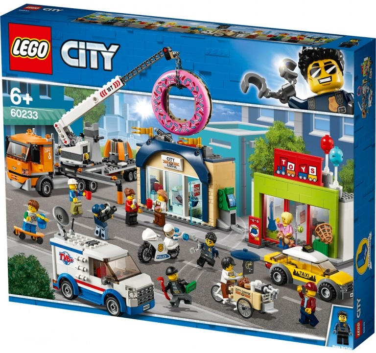 LEGO® City 60233 Otevření obchodu s koblihami od 2 190 Kč - Heureka.cz