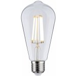 Paulmann P 29122 Eco-Line Filament 230V LED žárovka ST64 E27 4W 3000K čirá – Hledejceny.cz