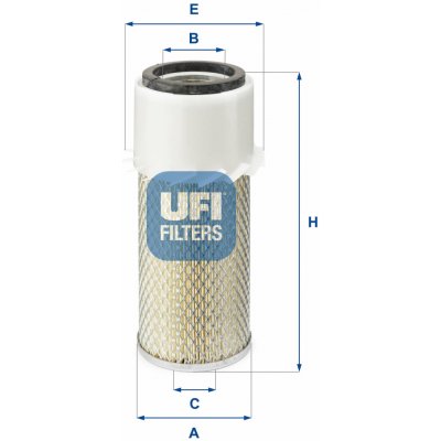 Vzduchový filtr Ufi – Hledejceny.cz