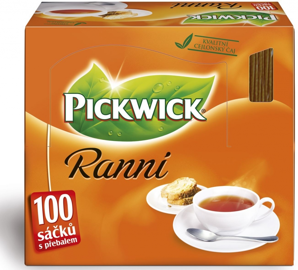 Pickwick Ranní 100 sáčků od 152 Kč - Heureka.cz