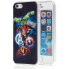 Pouzdro a kryt na mobilní telefon Apple AppleMix MARVEL Apple iPhone 5 / 5S / SE Avengers gumové