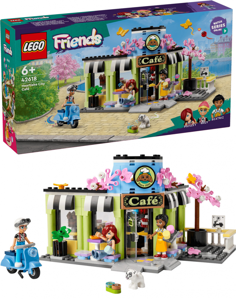 LEGO® Friends 42618 Kavárna v městečku Heartlake