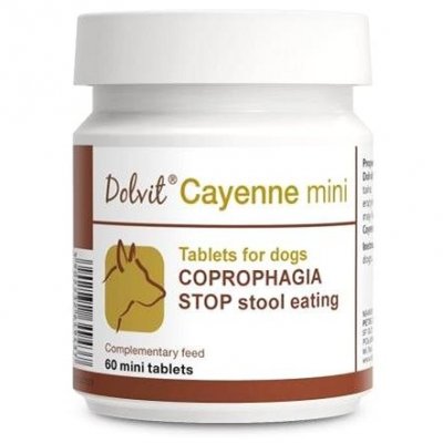 Dolfos Dolvit Cayenne konec pojídání výkalů 60 Mini tbl – Hledejceny.cz