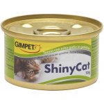 Gimpet ShinyCat tuňák & kočičí tráva 2 x 70 g – Sleviste.cz