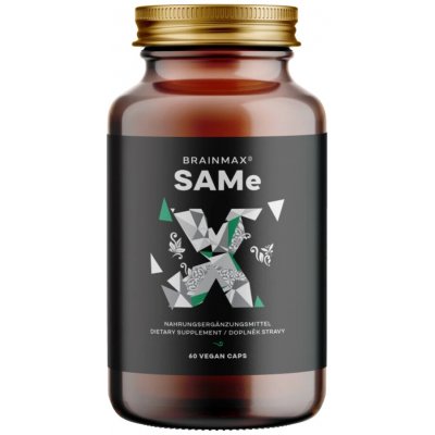 BrainMax SAMe 400 mg 60 rostlinných kapslí – Hledejceny.cz