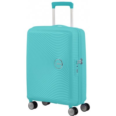 American Tourister Soundbox SPINNER 55/20 EXP TSA Poolside Blue 32G001-21 tyrkysová 35,5 l – Zboží Mobilmania