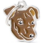 My Family Známka Friends pinscher hnědý – Zbozi.Blesk.cz