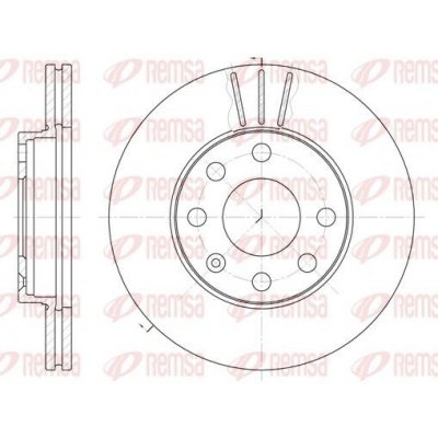 Brzdový kotouč REMSA 6061.10 – Hledejceny.cz