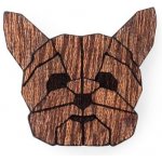 BeWooden dřevěná brož ve tvaru psa Yorkshire Brooch – Hledejceny.cz