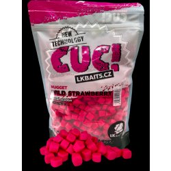 LK Baits CUC Nugget Carp Wild Strawberry 1kg 10mm