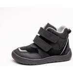 Protetika chlapecké celoroční boty s membránou Barefoot BANET Black černá – Zboží Dáma