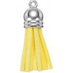 Přívěsek na klíče Střapce Žlutá – Sleviste.cz