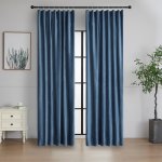 4Home Zatemňovací závěs s kroužky Paris tmavě modrá, 150 x 250 cm – Hledejceny.cz