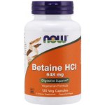 Now Foods Foods Betaine HCl 120 kapslí – Hledejceny.cz