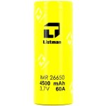 Listman Baterie 26650 60A 4500mAh – Zboží Dáma