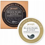 Petitfée Black Pearl & Gold Hydrogel Eye Patch oční polštářky s černou perlou a zlatem 60 ks – Zboží Mobilmania