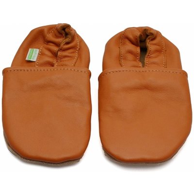 Hopi Hop barefoot kožené capáčky koňak – Hledejceny.cz