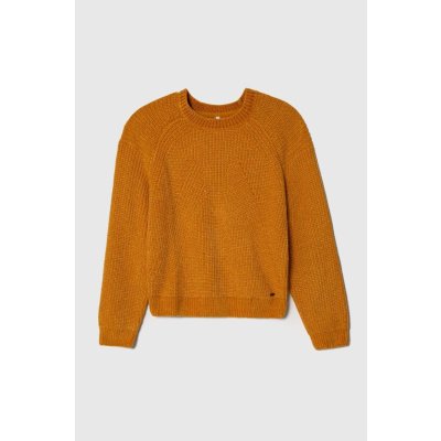 Pepe Jeans dětský svetr oranžový – Zboží Mobilmania