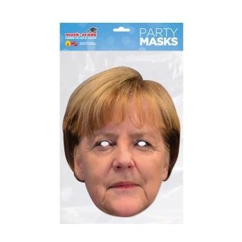 Angela Merkel kartonová maska