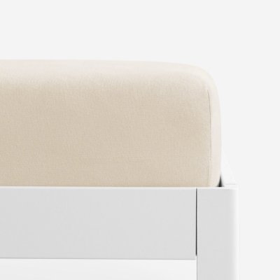 Goldea prostěradlo jersey s napínací gumou smetan 90x200 – Zboží Dáma