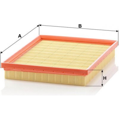 MANN-FILTER Vzduchový filtr MANN C2569 (MF C2569) – Hledejceny.cz