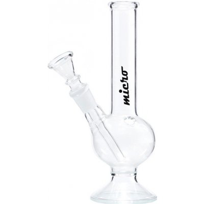 Micro Skleněný bong Bouncer 16 cm 12 mm – Zboží Dáma