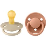 Bibs De Lux přírodní kaučuk 2ks Vanilla / Peach – Hledejceny.cz