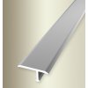 Podlahová lišta Küberit 291 přechodový profil stříbro F4 20x8mm 2,7 m