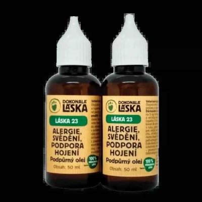 Dokonalá Láska 23 Alergie hojení svědění podpůrný olej 100 ml – Hledejceny.cz