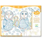 DJECO Kouzelné vybarvování Sova a přátelé – Zboží Mobilmania