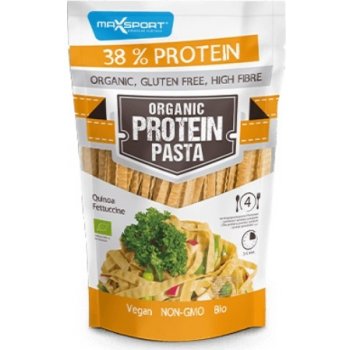 Max Sport Organic Protein Pasta Quinoa Fettuccine proteinové těstoviny 200 g