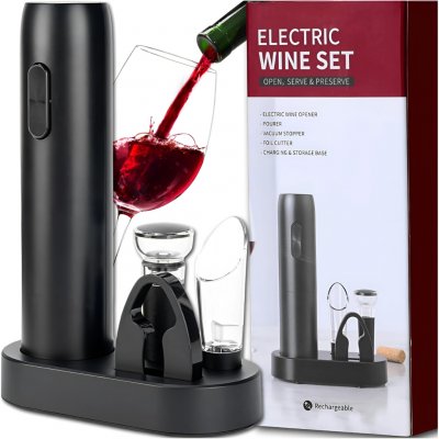 Sada elektrických otvíráků na víno | VINOCORK – Hledejceny.cz